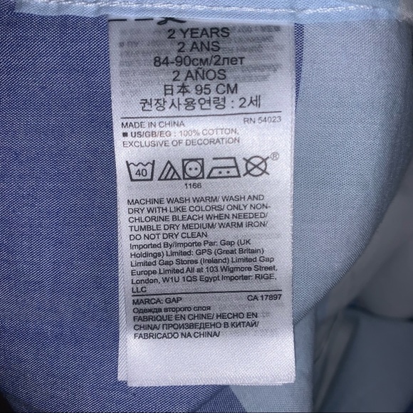 Old Navy & Gap Boys Button Up and Cardigan Set - 2T - Picture 11 of 12